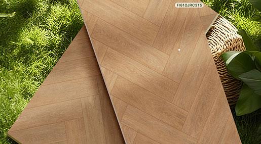 丝绒木语•栖风阅木(浅黄) | 超能打的木纹砖，每个细节都是自然写的诗